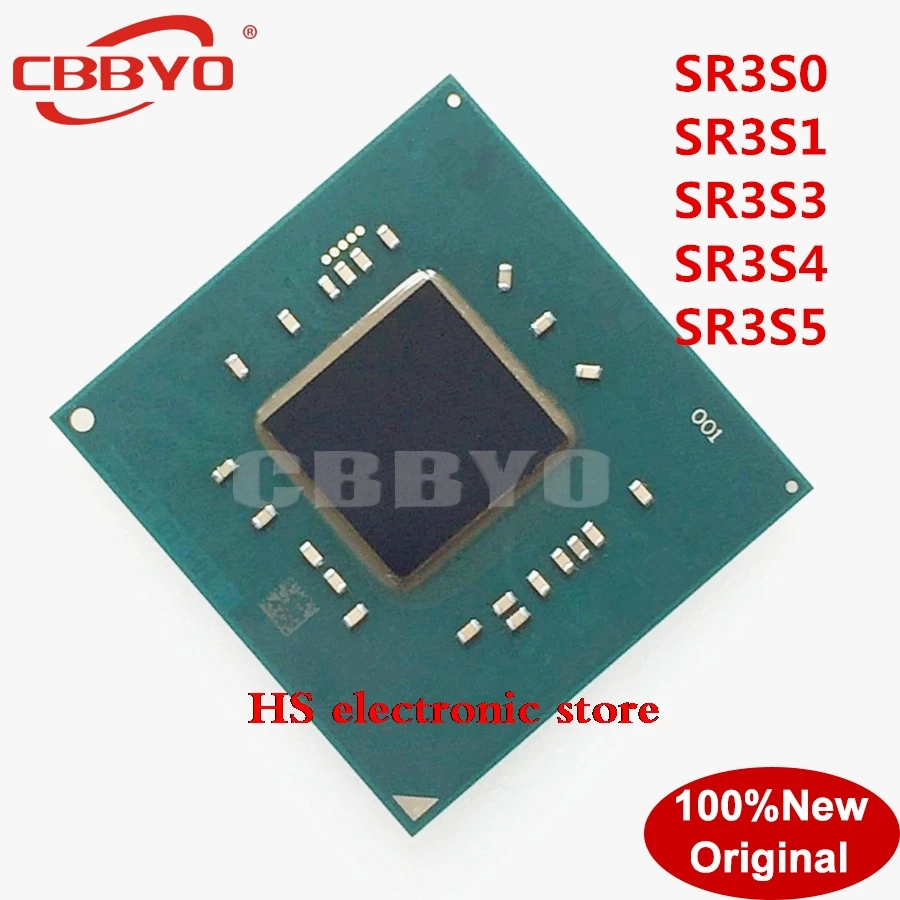 100% новый чип SR3S0 N4100 SR3S1 N4000 SR3S3 J5005 SR3S4 J4105 SR3S5 J4005 SR3RZ N5000 BGA