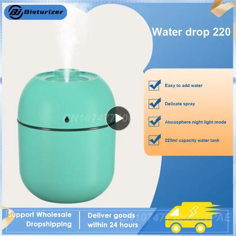 

1~10PCS Spray Mute Essential Oil Diffuser Fogger Home Accessories Tools Air Diffuser Ultrasonic Portable Water Drop Humidifier