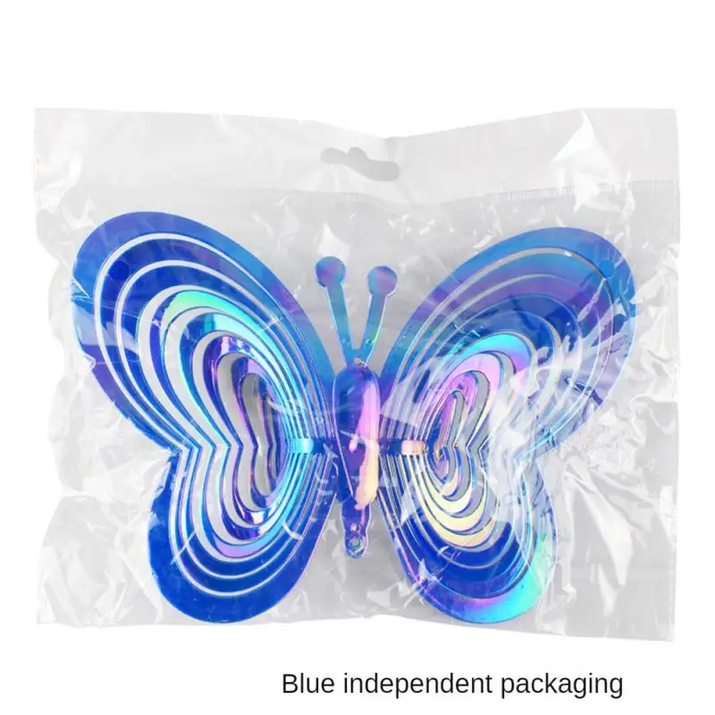 

Butterfly Reflective Scarer Hanging Abs Garden Reflective Ornament Garden Decorations Outdoor Garden Decoration Bird Repellent
