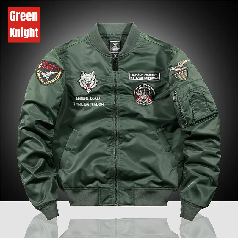 

Giacca da uomo cappotto di alta qualità Xiha street moto race MA1 Air Force Flight baseball suit grande giacca a vento casual al