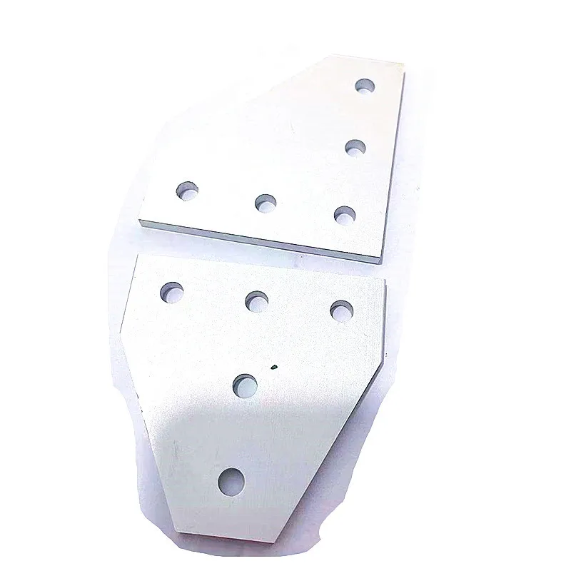 1 шт./лот 5 отверстий черная/Серебряная пластина для соединения угловой кронштейн