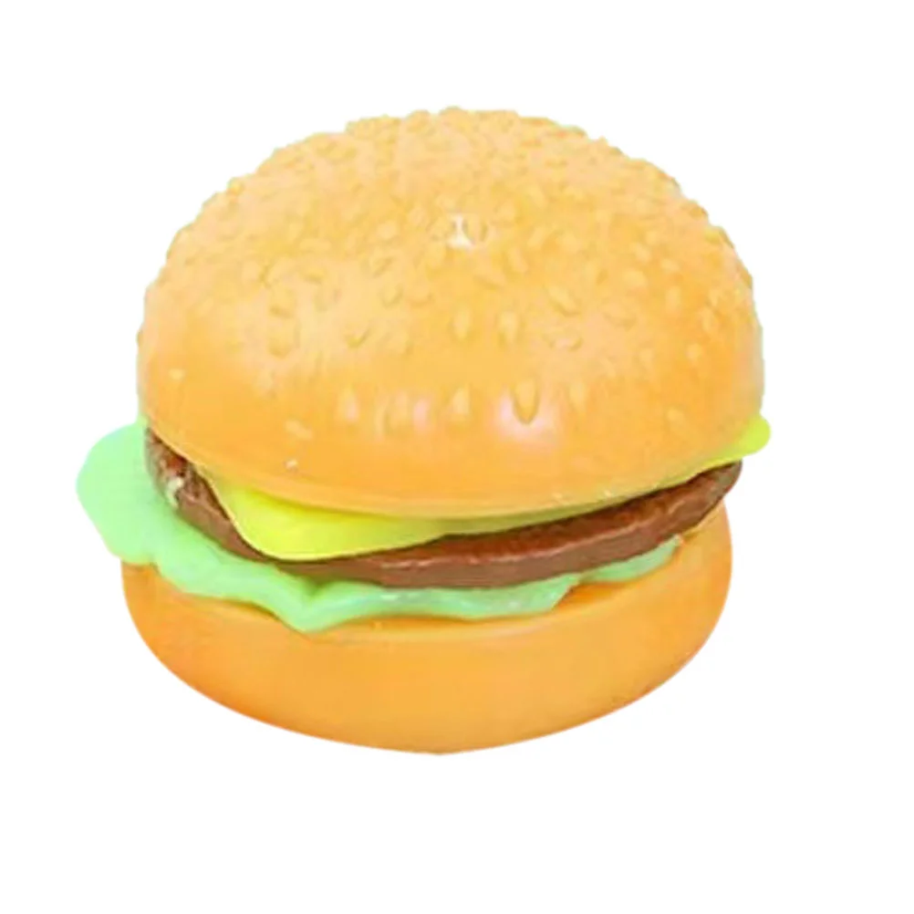 

Hamburger Shape Squeezing Toy Relief Squeezing Toy Stretchy Burger Squeeze Toy