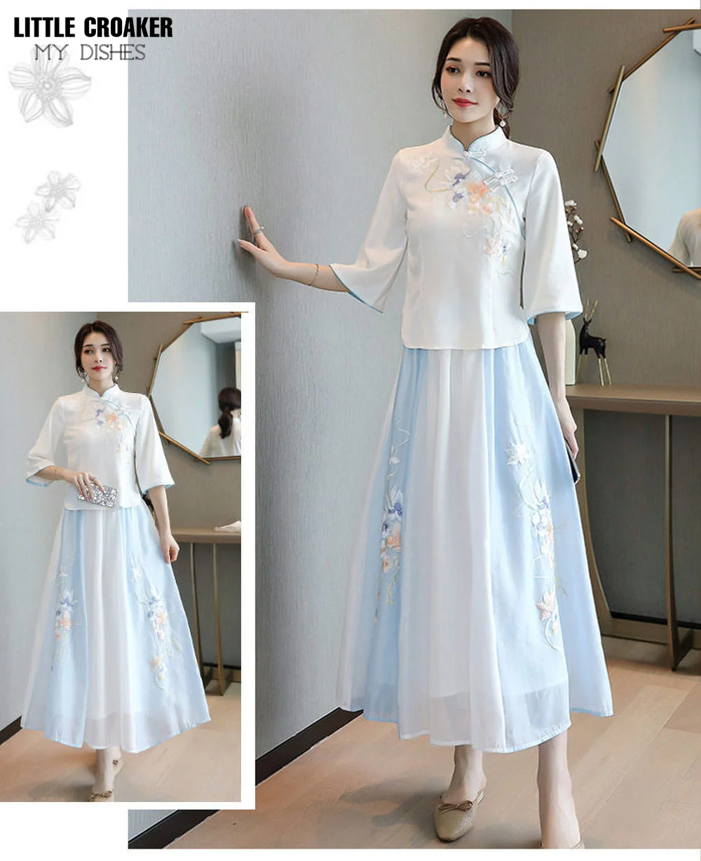 

Женский винтажный комплект из двух предметов, короткий топ и юбка с высокой талией