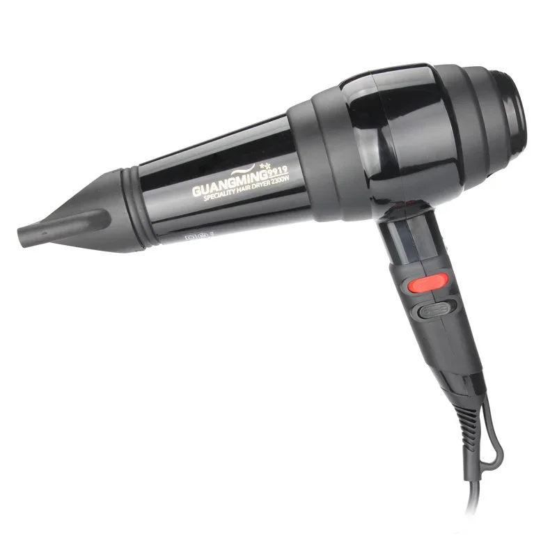 

9919 мощный профессиональный фен для салона и Фен электрический фен горячий/холодный воздух с насадкой для сбора воздуха 2300 Вт