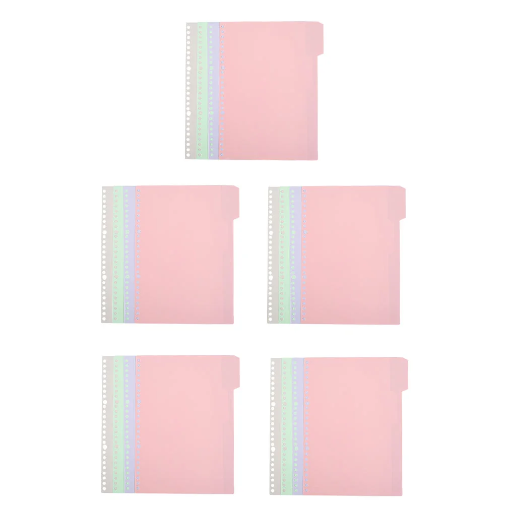 

Dividers Binder Tabs Notebook Page Professionaldivider Binders Supplies Office Notebooks Insertable Book Decorative