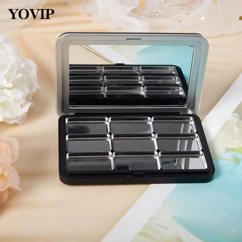 Коробка для хранения теней век сделай сам искусственная Пустая палитра тарелка