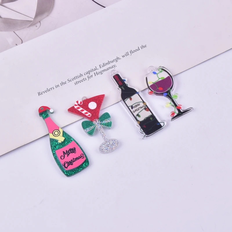 10 шт./упаковка акриловые подвески для сережек и ожерелий