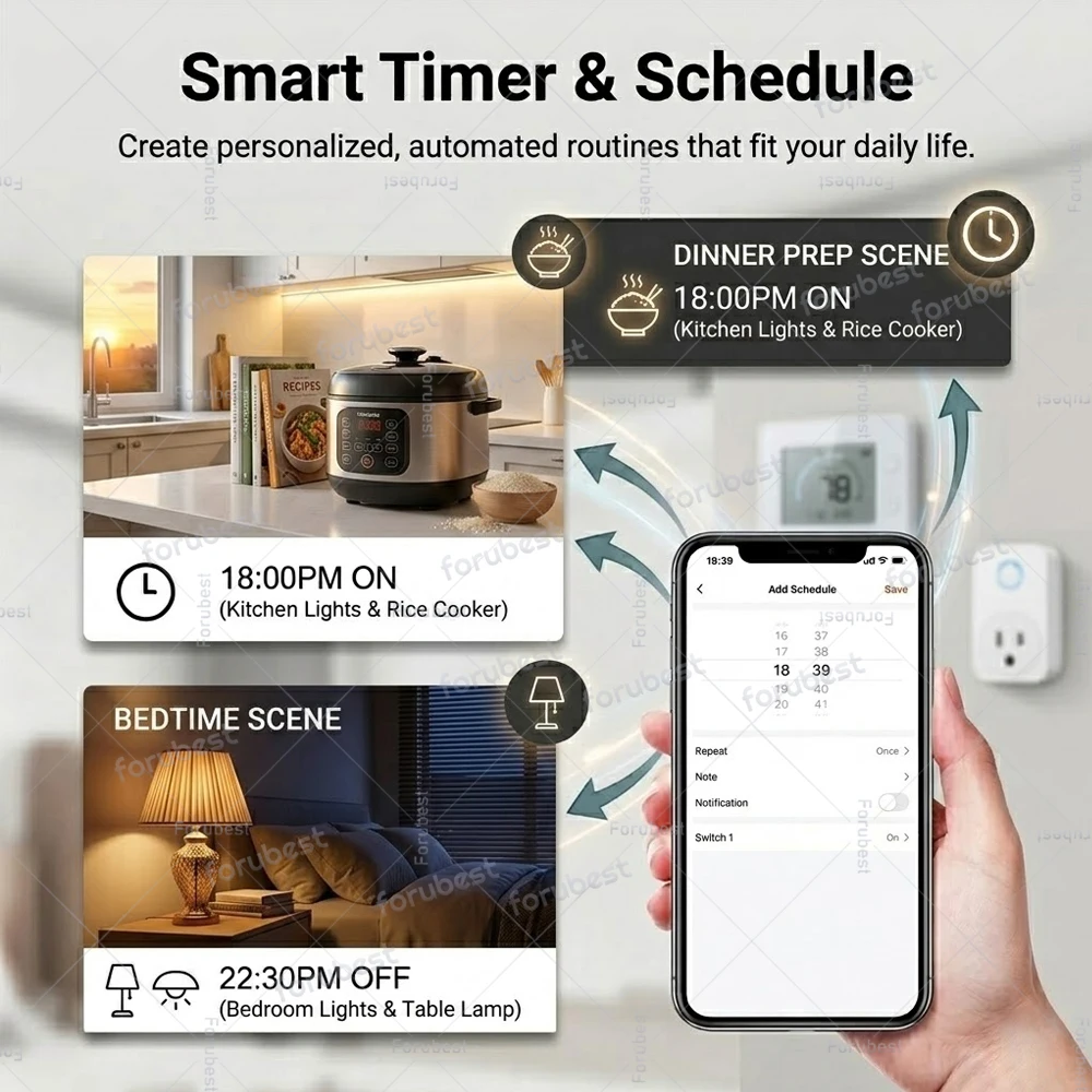 Фото Мини-умный выключатель Zigbee на 1/2/3 клавиши, модуль автоматизации Zigbee, реле освещения для шлюза Tuya Smart Life Z2M №4
