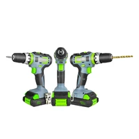 adjust speed hand rechargeable battery cordless impact drill electric tools power tools electric impact drill with driver bits