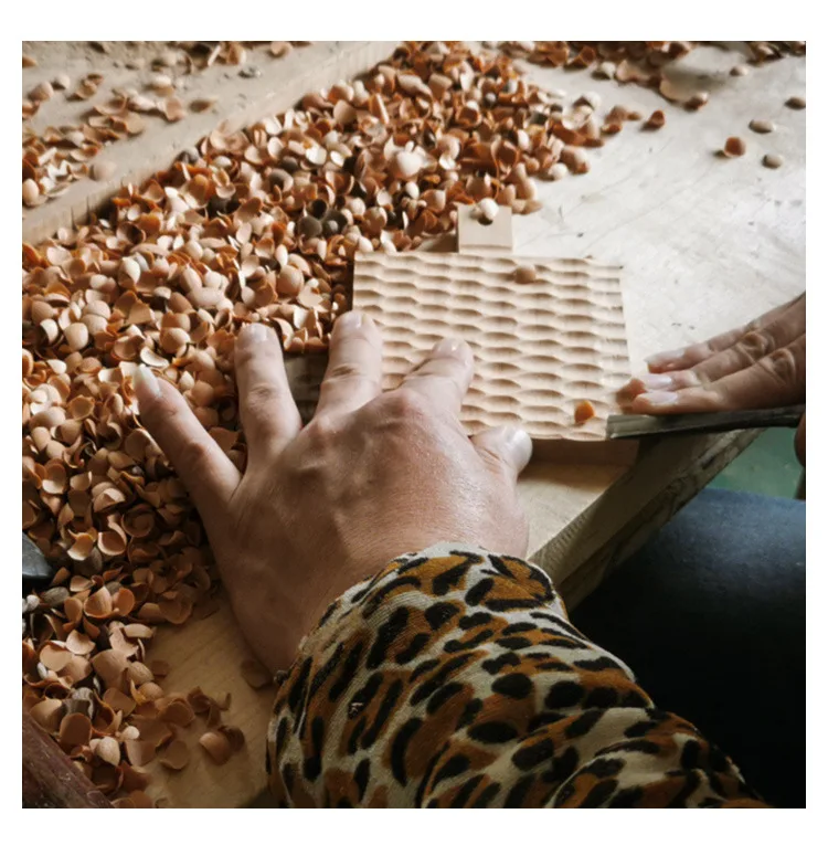 Черный орех искусственный набор цельная деревянная сотовая форма кофейная чашка