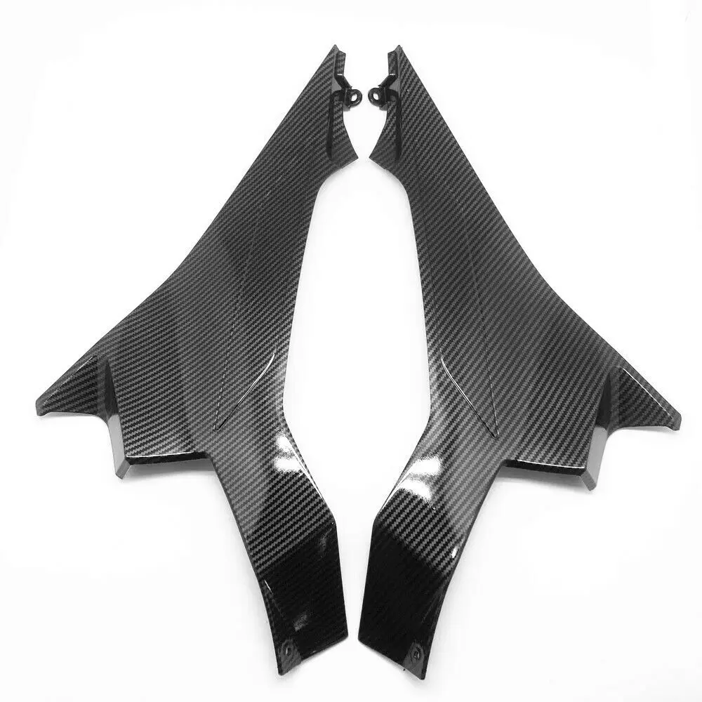 

For Kawasaki Ninja 400 2018-2020 Motorcycle Accessories Hydro Dipped Carbon Fiber Finish Gas Tank Side Cover Panel Fairing
