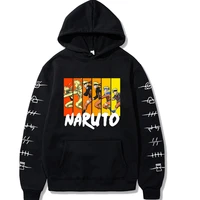 harajuku naruto hoodie street mens hoodie casual noodles naruto cartoon print men and women couple tops