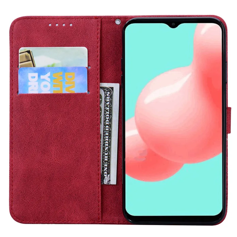 For Samsung Galaxy A32 4G Lite A325 SM-A325F Butterfly Leather Phone Case For Samsung A32 5G A326 Coque Wallet Bags Flip Cover