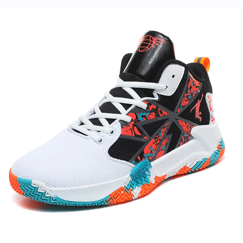 

Обувь для баскетбола COZOK в парном стиле, дышащая Нескользящая спортивная обувь с подушкой, спортивные баскетбольные кроссовки для тренировок в тренажерном зале