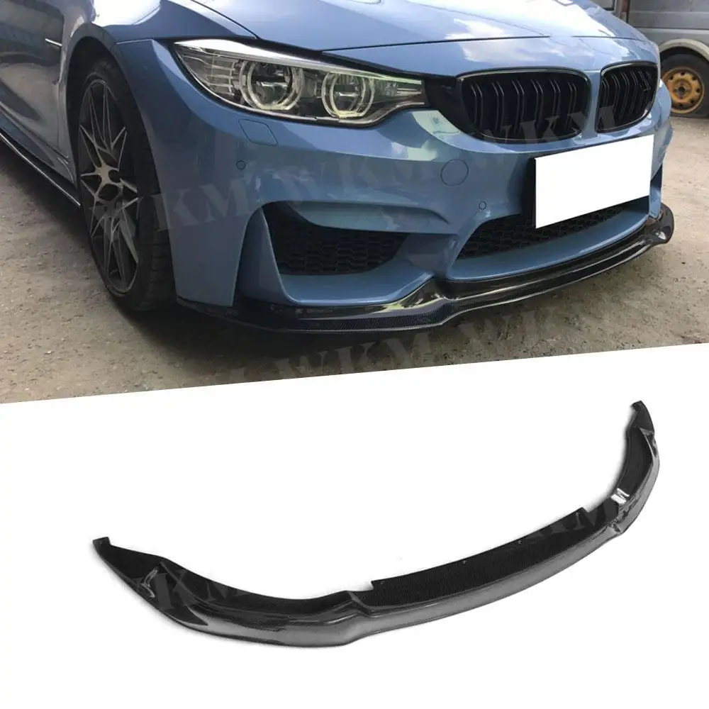 Передний бампер автомобиля из углеродного волокна спойлер декоративные