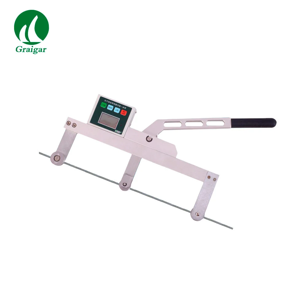 AZGH-5000 измеритель натяжения троса лифта стальной трос Тензиометр 5000N 1100Lb