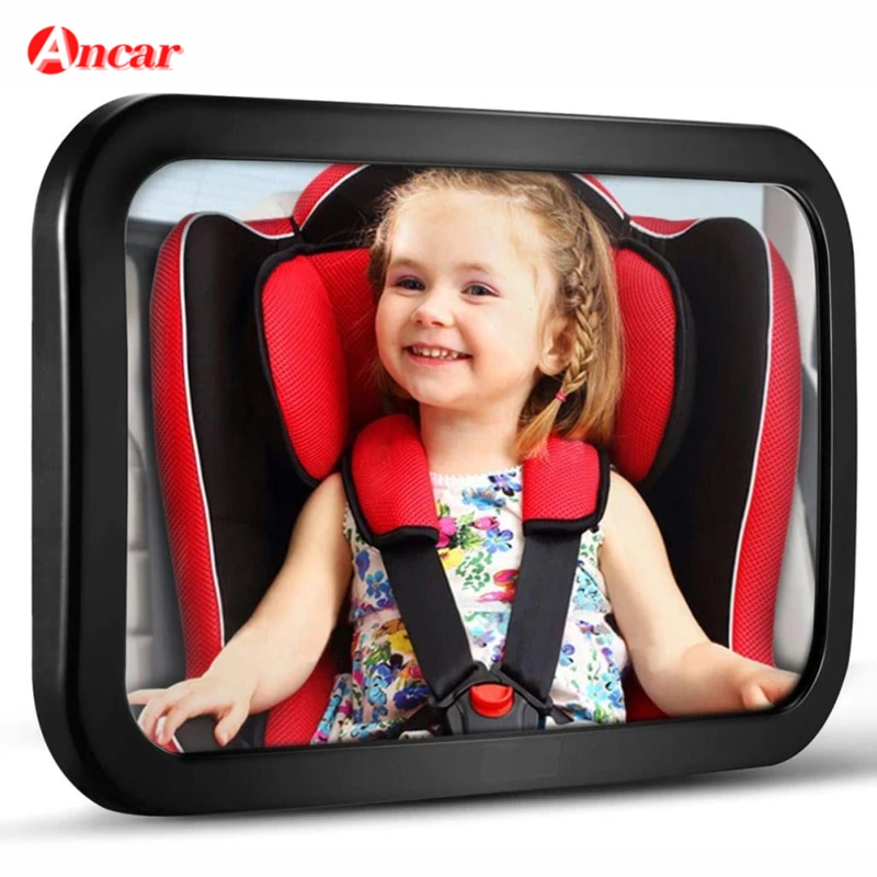 

ANCAR Baby Car Mirror 360° Adjustable Car Seat Mirror Safely Monitor Infant Child Wide View Shatterproof High Quality Acrylic