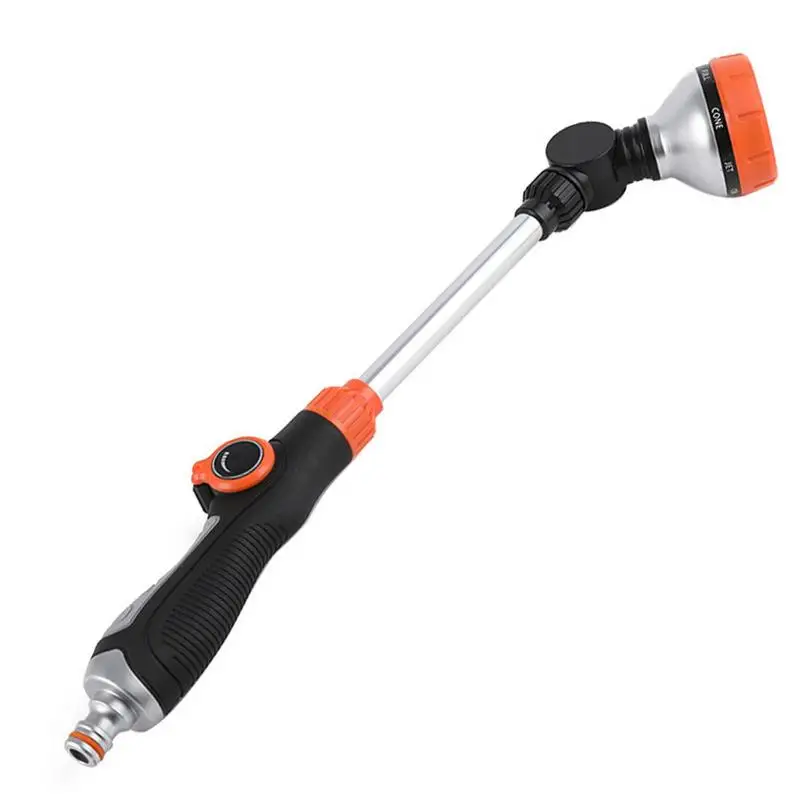 

With Shower Sprayer Nozzle Water Washing Sprayer Hose Nozzle Pattern Car Hose High-pressure Garden Pet Adjustable For 8 Watering