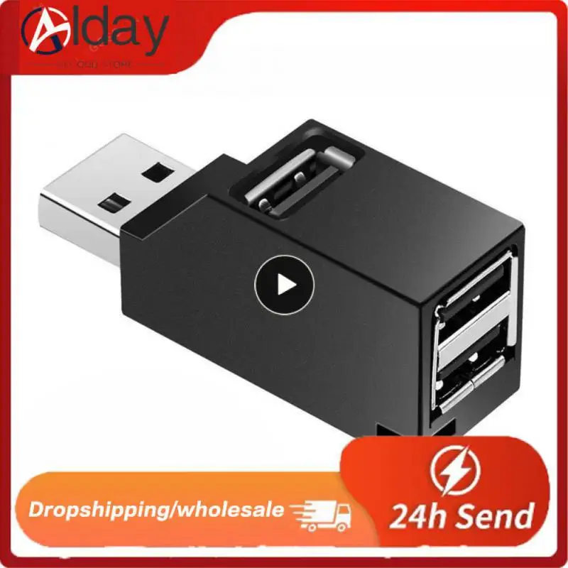 

Usb 2.0 Hub Extender Usb2.0 3.0 Splitter Small Usb Converter Portable Plug And Play Transfer Pc Accessories High Speed 480mbps