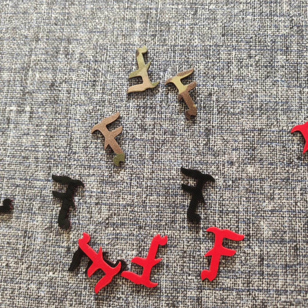 Противотуманная повязка на руку F тактическая нашивка с лазерной резкой