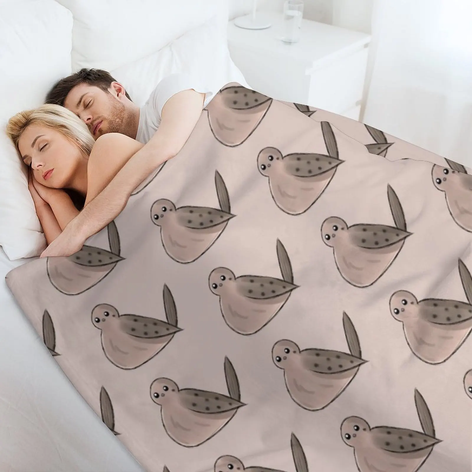 BORB: Траурный голубь плед большие одеяла для гигантского дивана