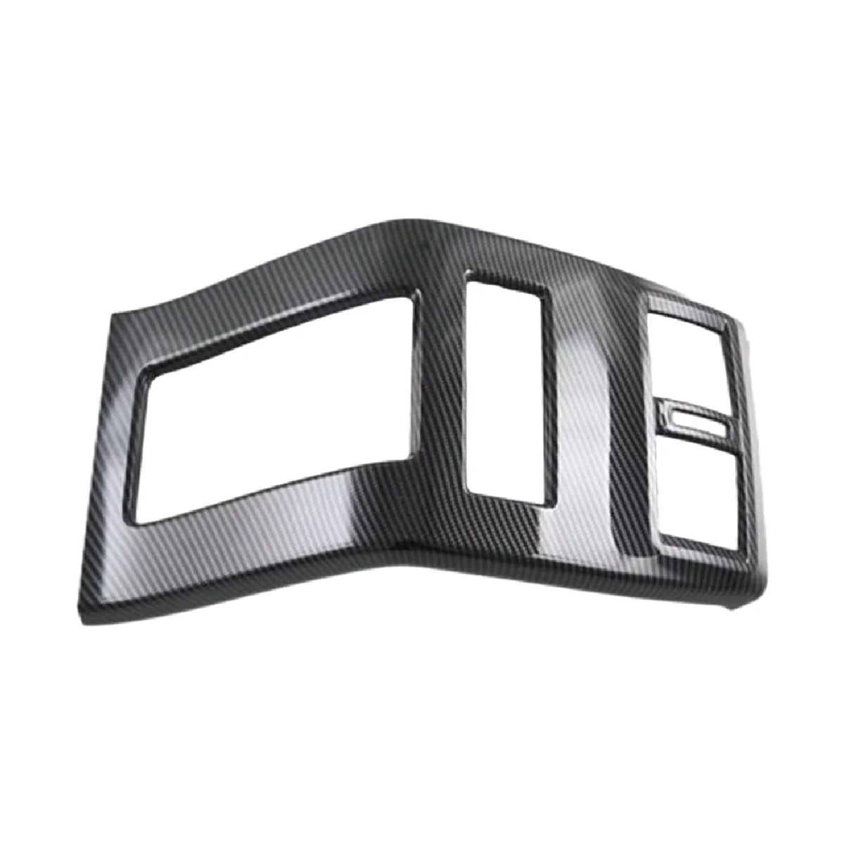 

Car Rear Exhaust Panel Frame Carbon Fiber Pattern Decorative Stickers for 2022-2023