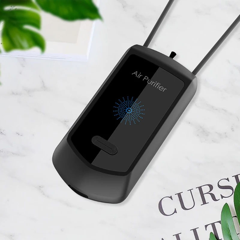 

Wearable Necklace Ultra-quiet Air Purifier Portable Car Air Purifier Mini Negative Lon Generator Car Accessories 5v Durable