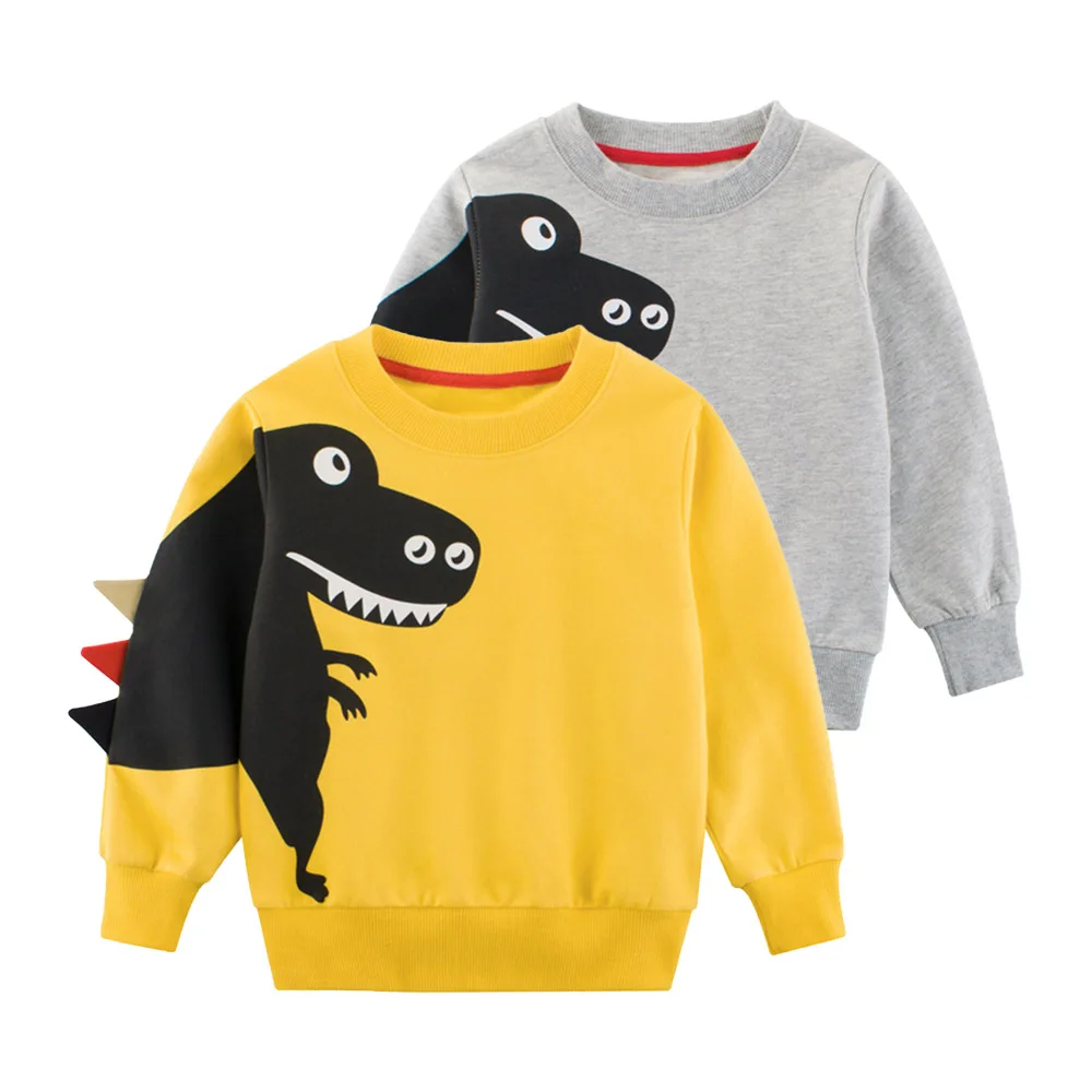 

2022 Autumn Children's Sweatshirt Long Sleeve Shirt With Cartoon Pattern for Ages 2 to 8