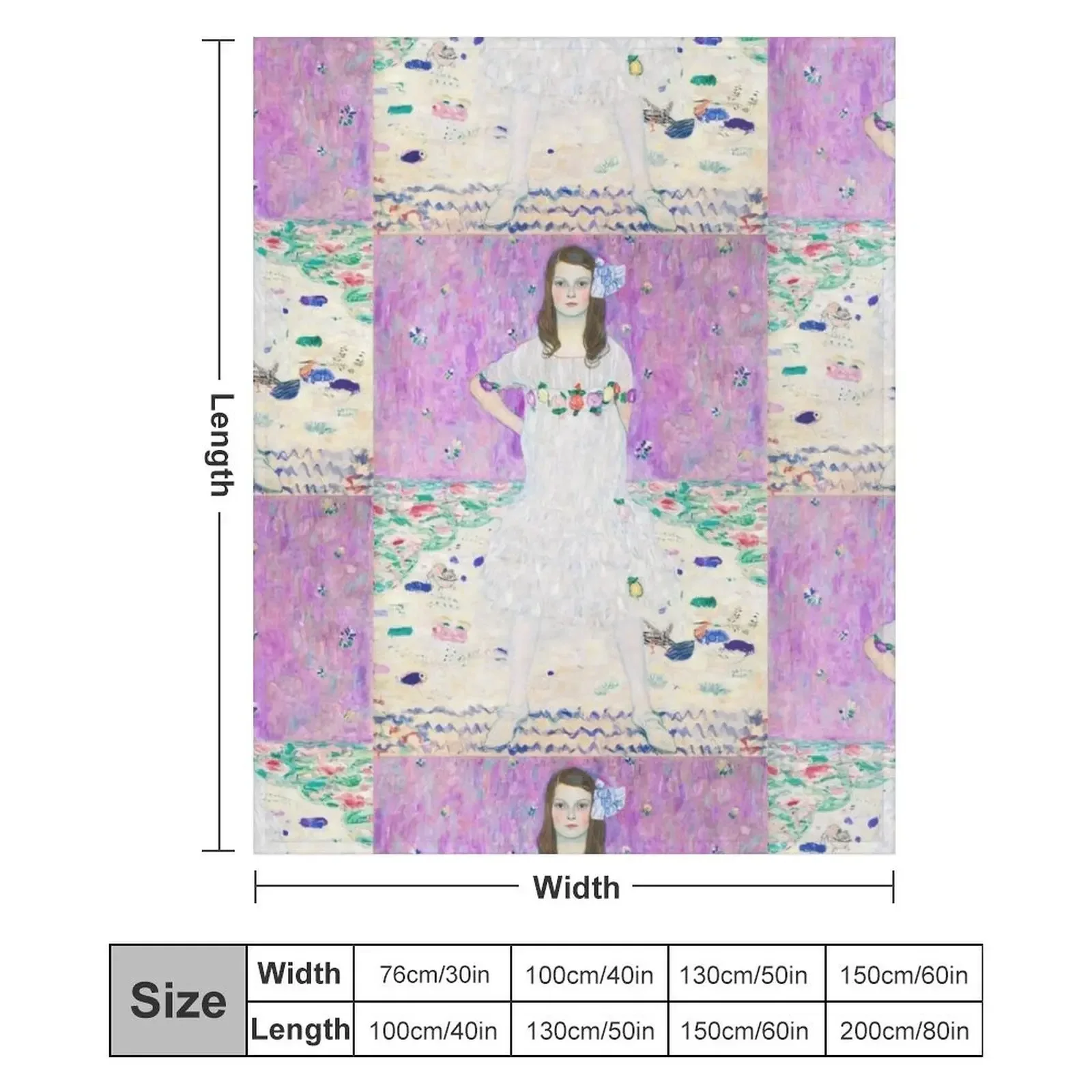 Одеяло M?da Primavesi Густава Климта покрывала тонкие одеяла для дивана-кровати