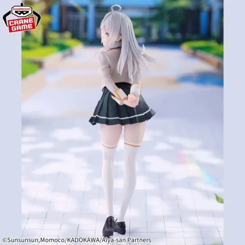 Фото Оригинальная коллекционная фигурка BANDAI Banpresto Алиса (Алия) из аниме, скрывающая свои чувства, модель-игрушка, подарок на праздник №5
