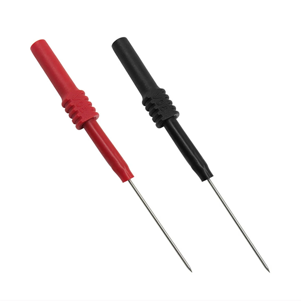 

10pcs P5009 Flexible Piercing Needle Random Color Practical Multimeter Probe Accessories Non Destructive Test Leads Car Repair