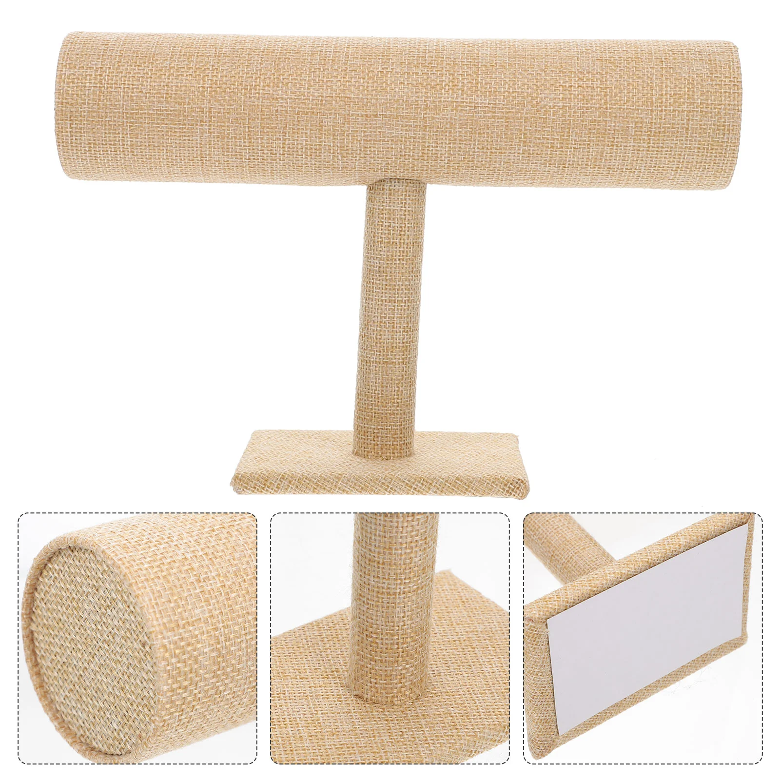 

Hair Tie Storage Rack Display Hoops Stand Single Layer Hairband Ring Pvc Pipe Headpiece Organizer Miss