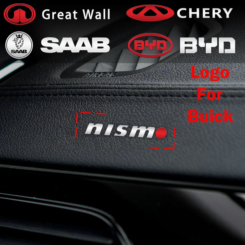 

10pcs Uv Car Dashboard Stickers Door Handle Exterior Styling for Buick Riviera Century Verano Envision Avenir Lacrosse Regal Ren