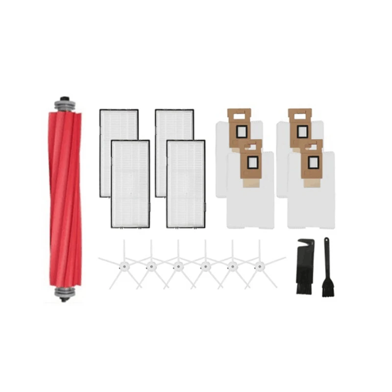 

Запчасти для робота-пылесоса Xiaomi Roborock S7, T7S, T7Plus, 17 шт./упаковка