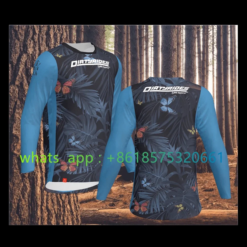 Комплекты для горного велосипеда Dirtyrides летняя гоночная одежда отдыха Джерси