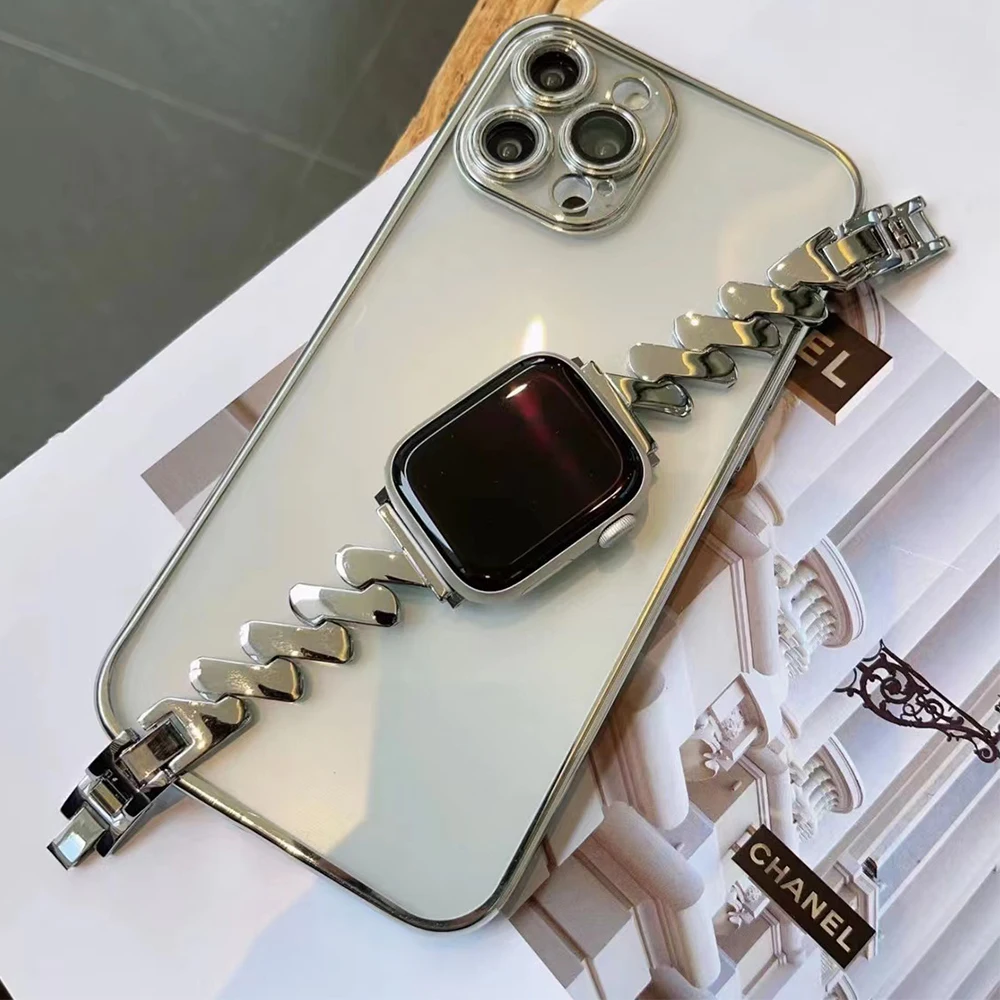 Compatible Apple Watch Band 49mm 45mm 44mm 42mm 41mm 40mm 38mm,Business Stainless Steel Metal Wristband for iWatch SE & Series U