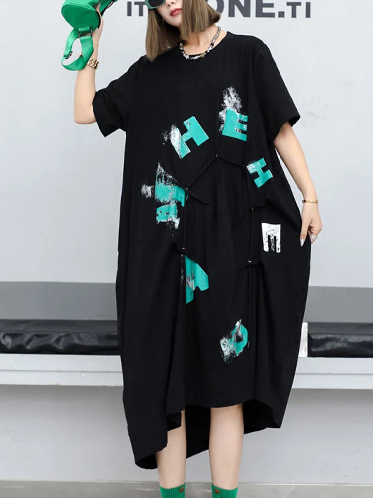 Max LuLu 2024 модные корейские печатные платья для отдыха женские весенние винтажные