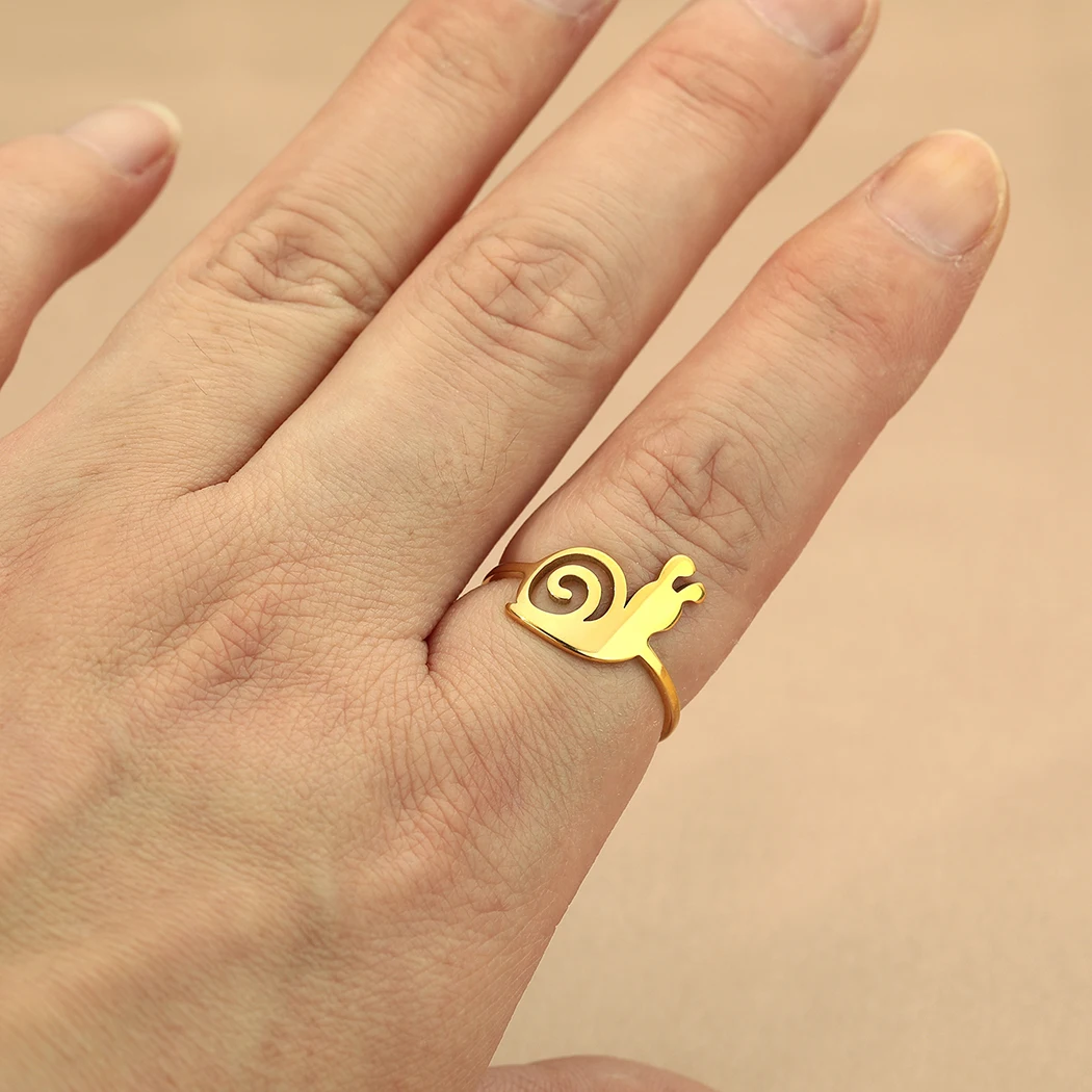 Женское кольцо из нержавеющей стали в виде леса