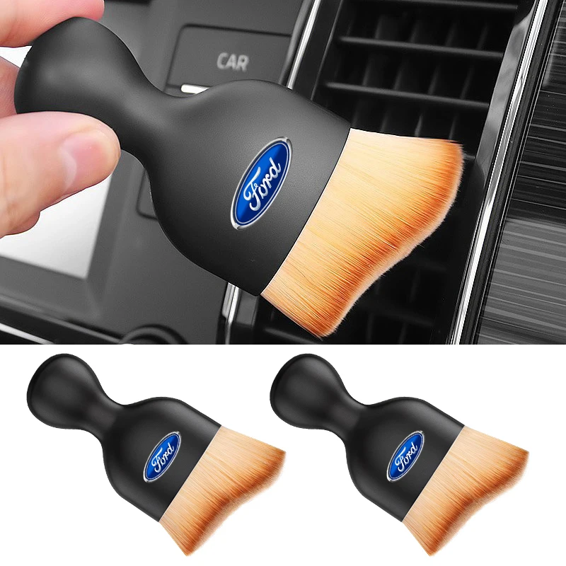 Car Air Conditioner Crevice Cleaning Brush Dust Removal For Ford S Ranger Focus Fiesta Kuga Mustang Escort KA Ecosport Flex Ever