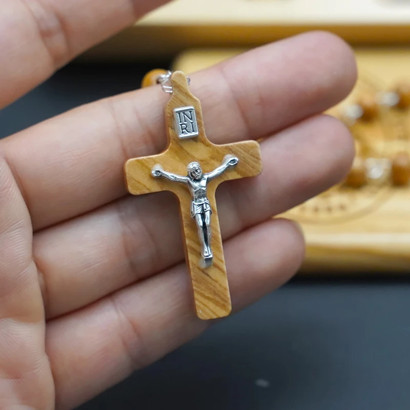 Набор из Розария Our Lady of the Rosary в виде оливкового дерева семейная Подарочная