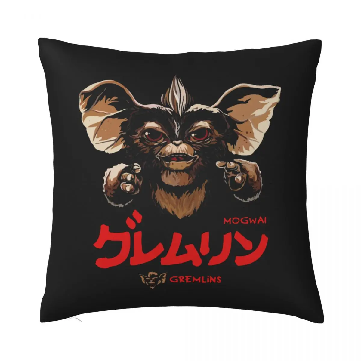 

Gremlins Stripe Mogwai Gremlins Pillowcase Cushion Cover Decorative Monster Cartoon Throw Pillow Case Cover Home Square 40*40cm