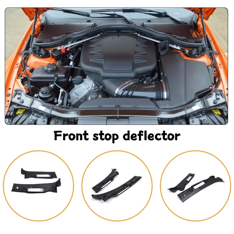 X6HF автомобильный передний стеклоочиститель боковая крышка капота накладки