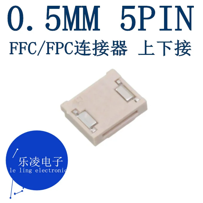 

Free shipping FFC/FPC 0.5MM 5P 0512810594 5PIN 51281-0594 10PCS