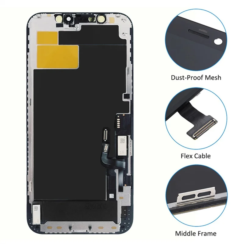 Ceny AAA + 24 Godziny Szybka Wysyłka LCD OLED Wymiana Ekranu Dla IPhone X XS XR 11 12 Pro Mini Bez Martwych Pikseli Dotykowy O Wysokiej Rozdzielczości