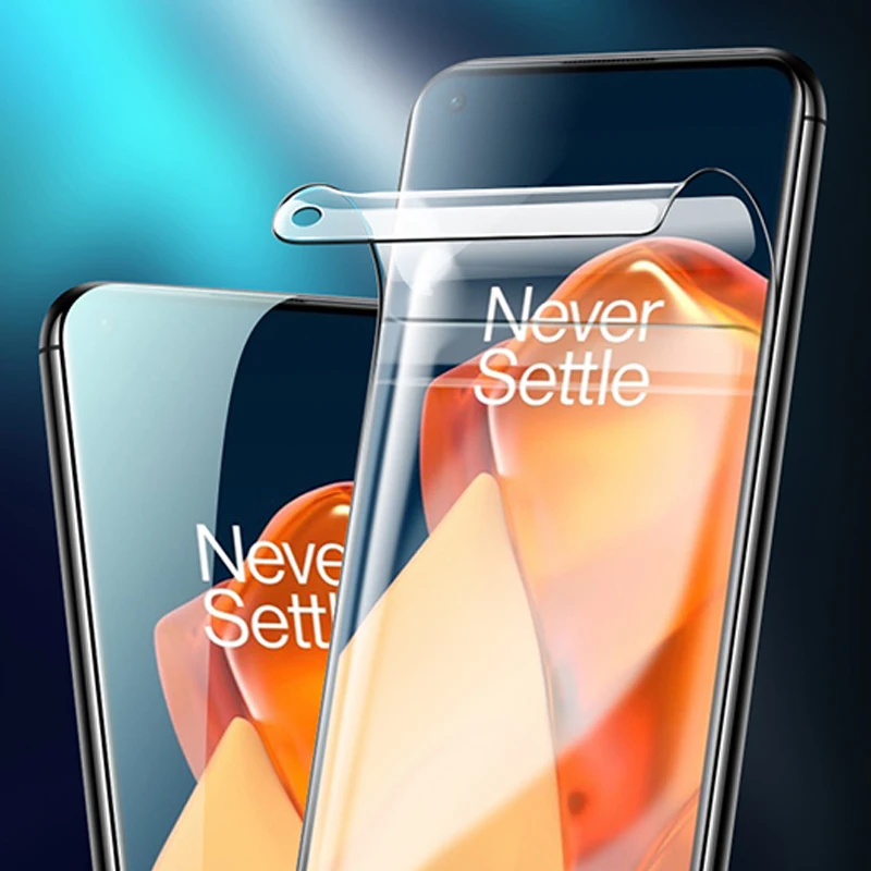 

Front and Back Film for Oneplus 10 9 8 pro 9RT 7 10 Pro Hydrogel Full Cover Screen Protector Film for Oneplus 9 10 pro Not Glass