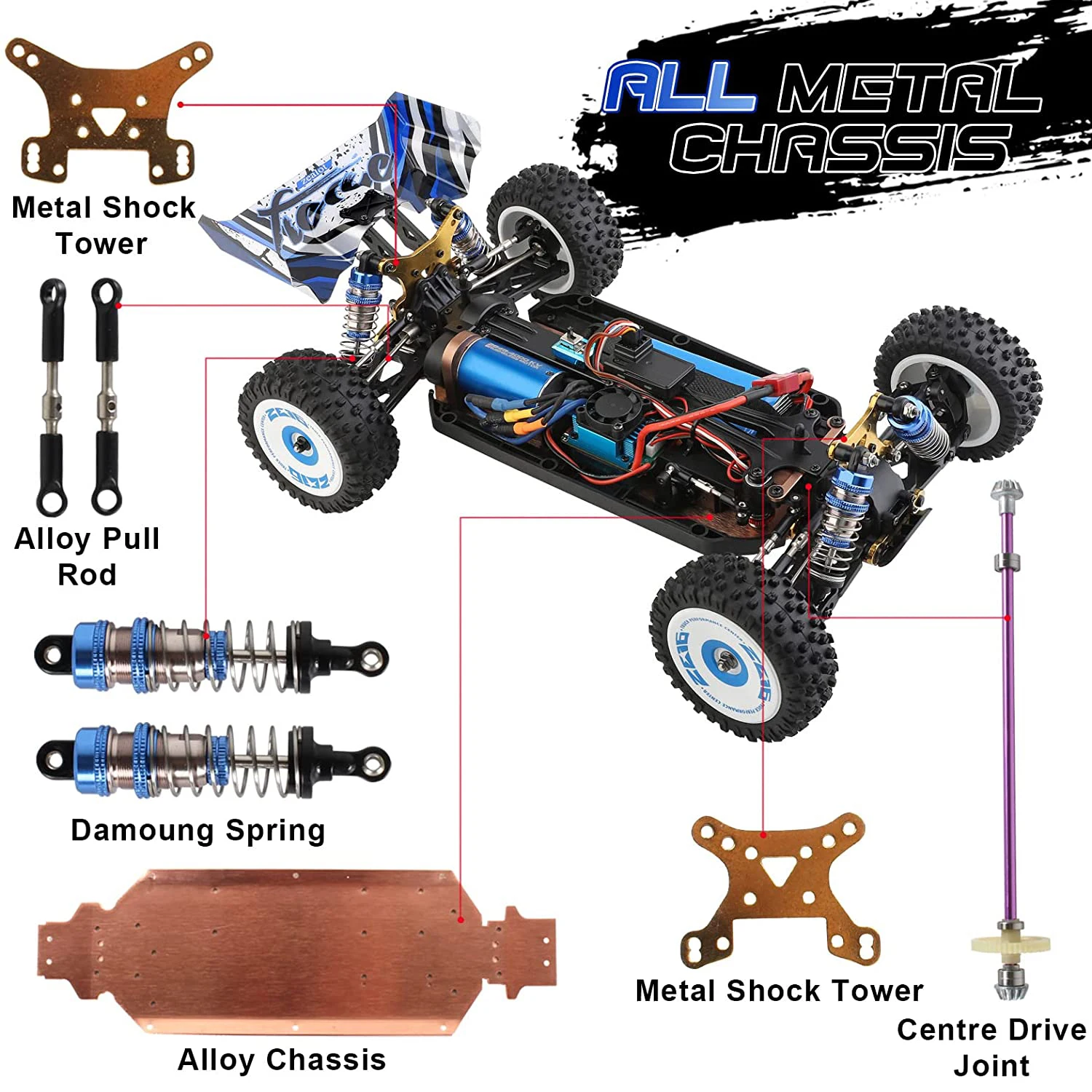 WLtoys 124017 V2 радиоуправляемая модель 1/12 внедорожник Радиоуправляемый дрейф