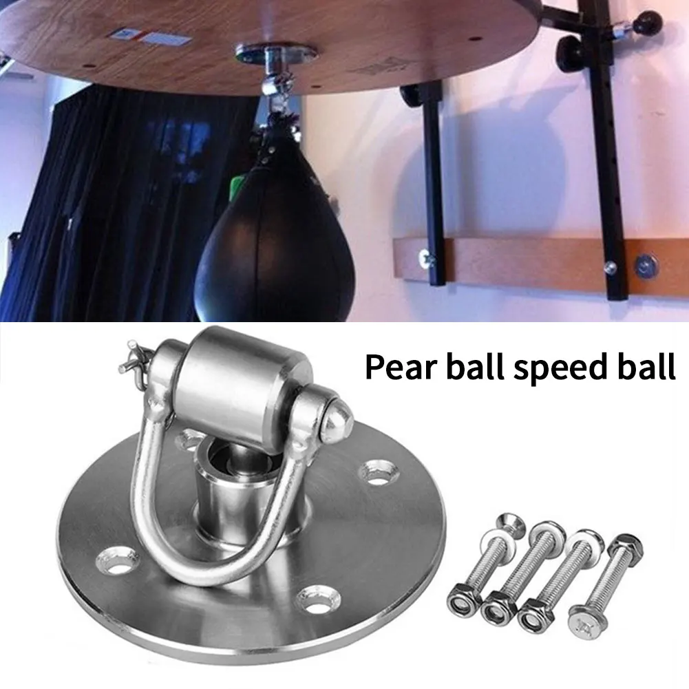 

Boxing Equipment With Screws Speed Bag Gym Sandbags Swivel Kit Base Hook Mount Install Accessories Professional Training Durable