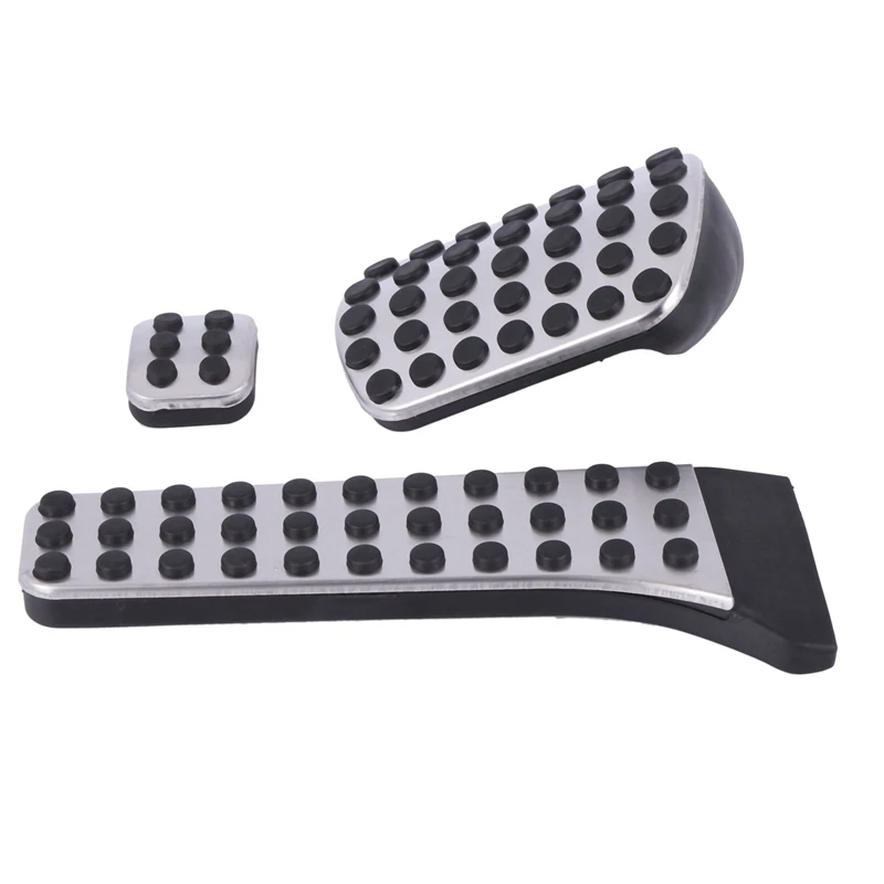 

3X For Mercedes Benz C E S Glk Slk Cls Sl-Class W203 W204 W211 W212W210 Amg,Accelerator Brake Footrest Pad(3Pcs)