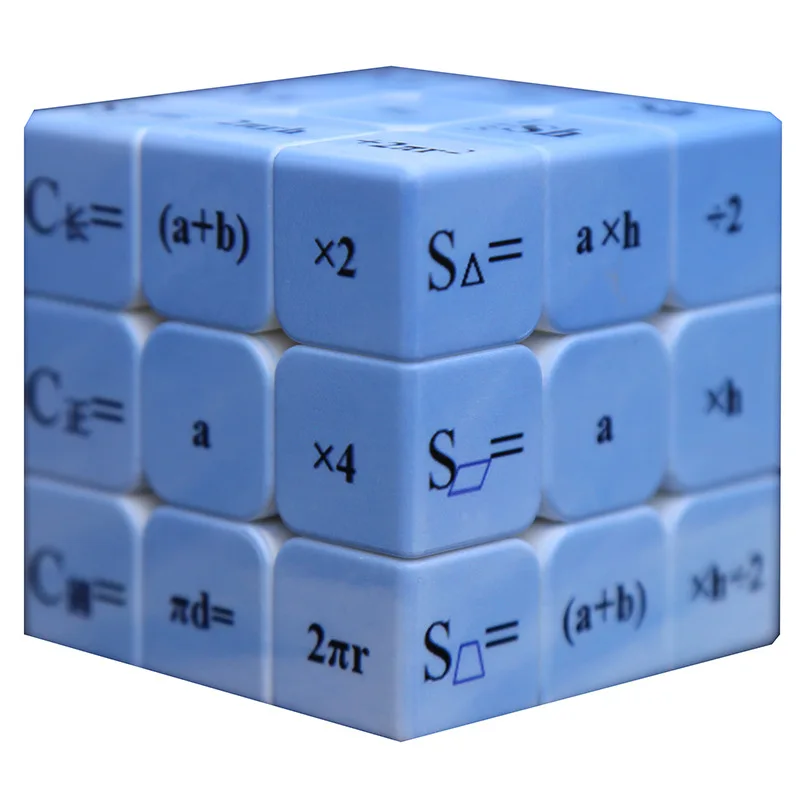 

Gift Toys Third-Order Rubik's Cube Intelligence Development Master Secret Book Mathematical Formula Cubo Mágico Profissional