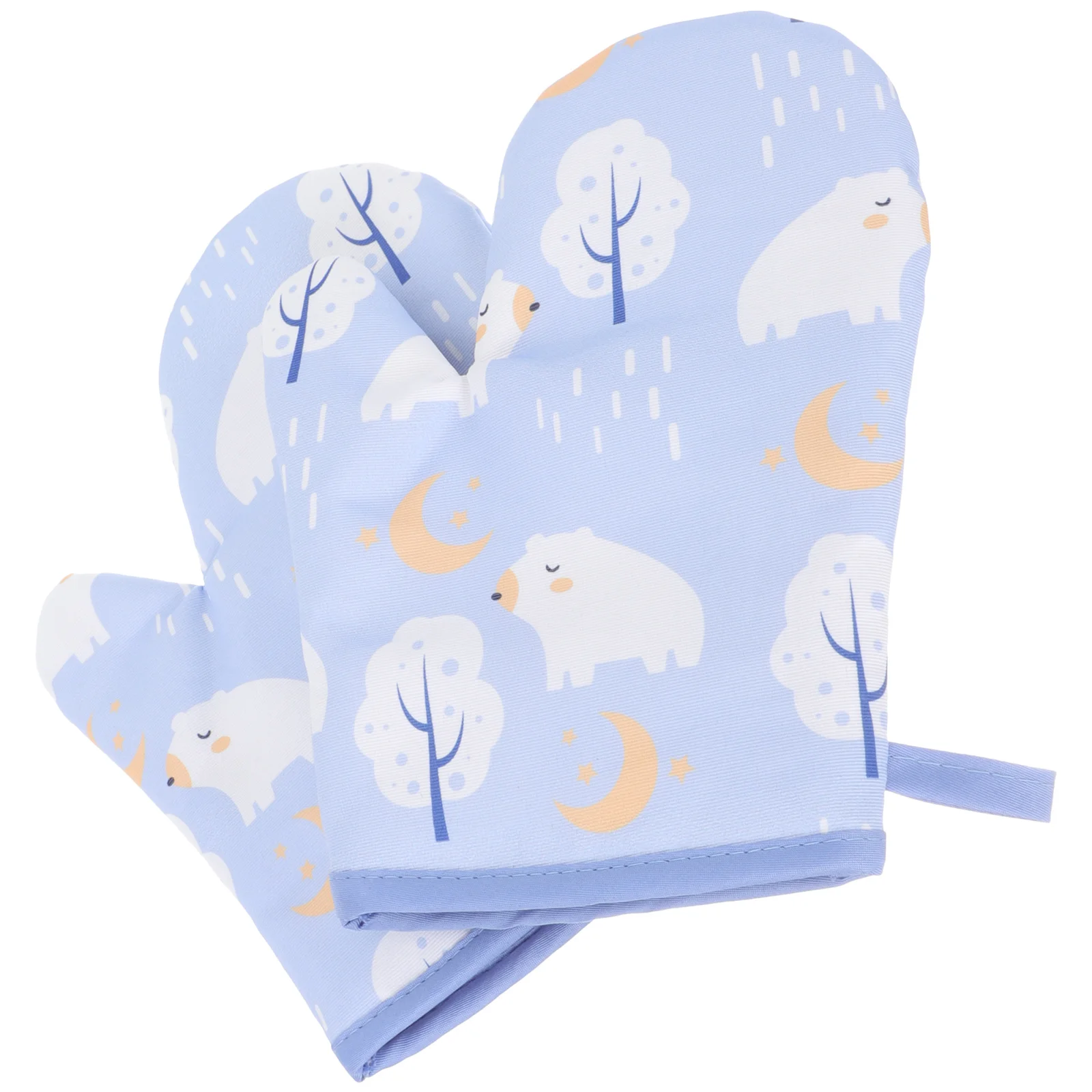 

2 шт., Детские термостойкие варежки для духовки